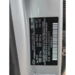 2021 HYUNDAI ELANTRA 5NPLN4AG3MH026473 80282035