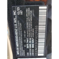 2023 MERCEDES-BENZ EQS SUV 45 4JGDM2EB0PA029686 50388905