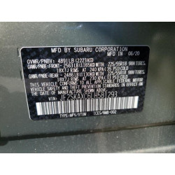 2020 SUBARU FORESTER JF2SKAXC6LH581293 85155675
