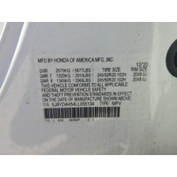 2020 ACURA MDX 5J8YD4H54LL055134 84391325