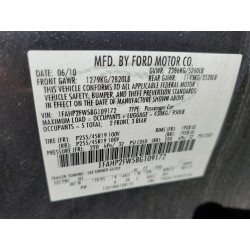 2011 FORD TAURUS
