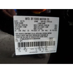 2025 FORD EXPLORER 1FMUK8KH9SGB45458 84004255