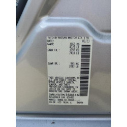 2023 NISSAN ALTIMA 1N4BL4EV3PN360846 84654065