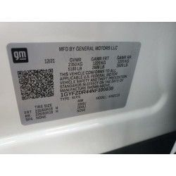 2022 CADILLAC XT4 1GYFZDR44NF100839 71855425