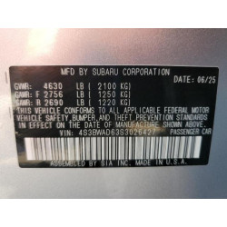 2025 SUBARU LEGACY 4S3BWAD63S3026427 70342275