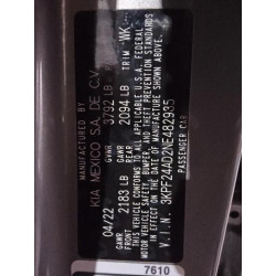 2022 KIA FORTE 3KPF24AD2NE482935 83803065