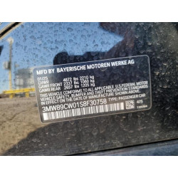 2025 BMW 3 SERIES 3MW89CW01S8F30758 80918405