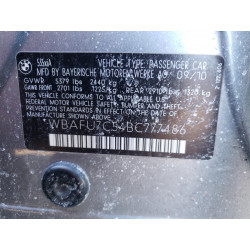 2011 BMW 5 SERIES