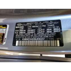 2025 HYUNDAI KONA KM8HE3A63SU030237 85346055