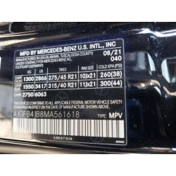 2021 MERCEDES-BENZ GLE-CLASS 4JGFB4JB8MA561618 80326365