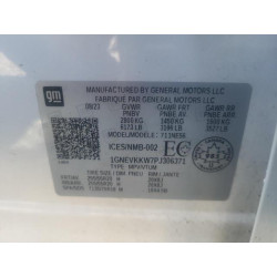 2023 CHEVROLET TRAVERSE 1GNEVKKW7PJ306371 84537855