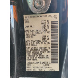 2022 NISSAN FRONTIER 1N6ED1CLXNN616351 86123965