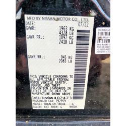 2022 NISSAN ALTIMA 1N4BL4DV6NN402473 71483045