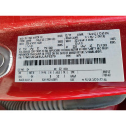 2020 FORD ESCAPE 1FMCU0G61LUA76279 71616615