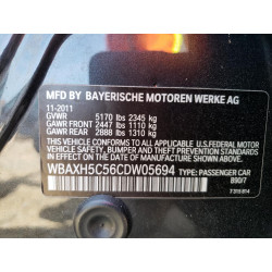 2012 BMW 5 SERIES