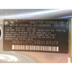 2011 BMW 1 SERIES