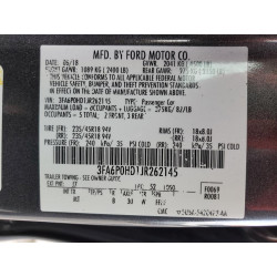 2018 FORD FUSION