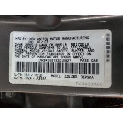 2008 TOYOTA COROLLA