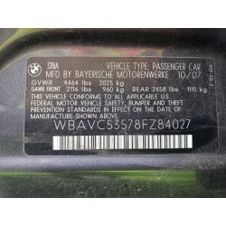 2008 BMW 3 SERIES