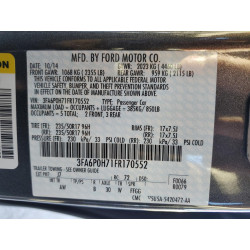2015 FORD FUSION
