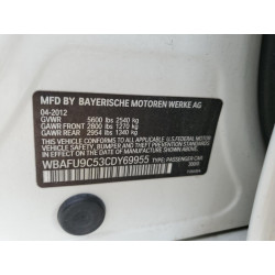 2012 BMW 5 SERIES