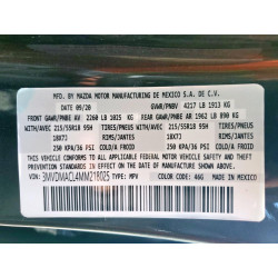 2021 MAZDA CX30 3MVDMACL4MM218025 93432155