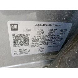 2025 CHEVROLET TRAX KL77LHEP4SC274441 86690065