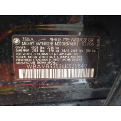 2006 BMW 3 SERIES