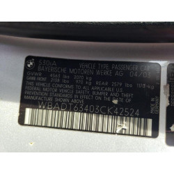 2003 BMW 5 SERIES