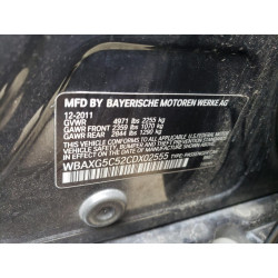 2012 BMW 5 SERIES