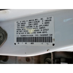 2007 HONDA ACCORD