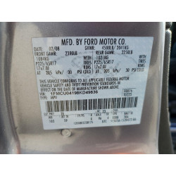 2008 FORD ESCAPE