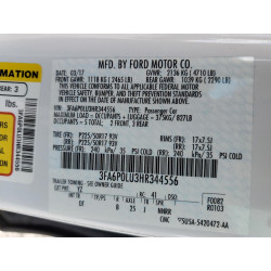 2017 FORD FUSION