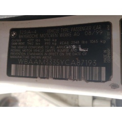 2000 BMW 3 SERIES