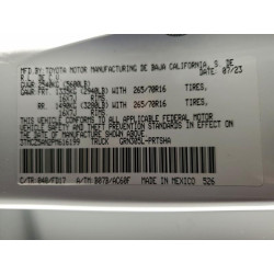 2023 TOYOTA TACOMA 3TMCZ5AN2PM616199 95524775