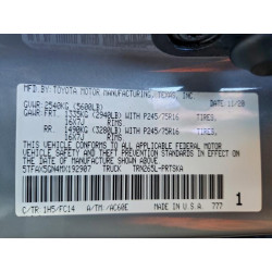 2021 TOYOTA TACOMA 5TFAX5GN4MX192907 93711175