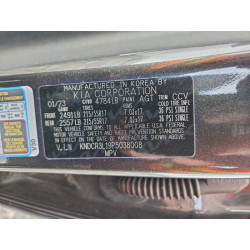 2023 KIA NIRO WIND KNDCR3L19P5038008 95771515
