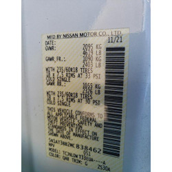 2021 NISSAN ROGUE 5N1AT3BB2MC838462 94274645
