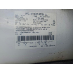 2020 FORD EXPLORER 1FM5K8AB1LGB42895 98067565