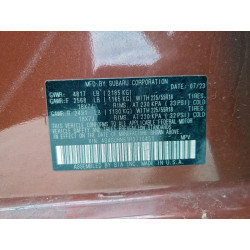 2024 SUBARU CROSSTREK 4S4GUHN61R3710451 99265875