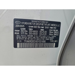 2025 HYUNDAI IONIQ 7YAKRDDC4SY031856 99556505