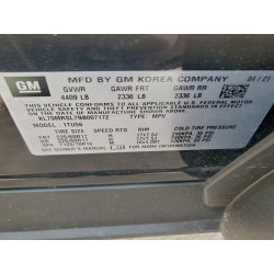 2022 CHEVROLET TRAILBLZR KL79MRSL7NB007172 98349045