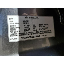 2025 TESLA MODEL Y 7SAYGAEE0SF291342 68748985