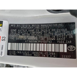 2023 TOYOTA CAMRY 4T1K61AK3PU150793 72575565