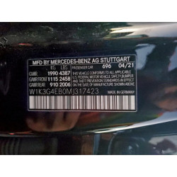2021 MERCEDES-BENZ A-CLASS W1K3G4EB0MJ317423 95756965