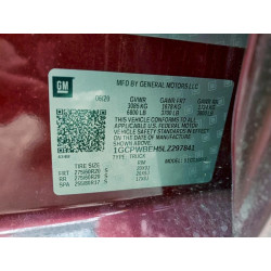 2020 CHEVROLET ALL Models 1GCPWBEH5LZ297841 98646095