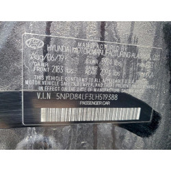 2020 HYUNDAI ELANTRA 5NPD84LF3LH519388 99566985