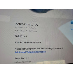 2022 TESLA MODEL 3 5YJ3E1EB5NF271305 69457315