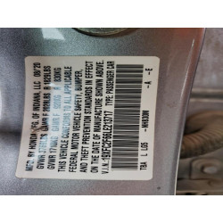 2020 HONDA CIVIC 19XFC2F66LE213717 96310315