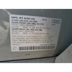 2020 AUDI SQ5 WA1A4AFY0L2012616 96535995